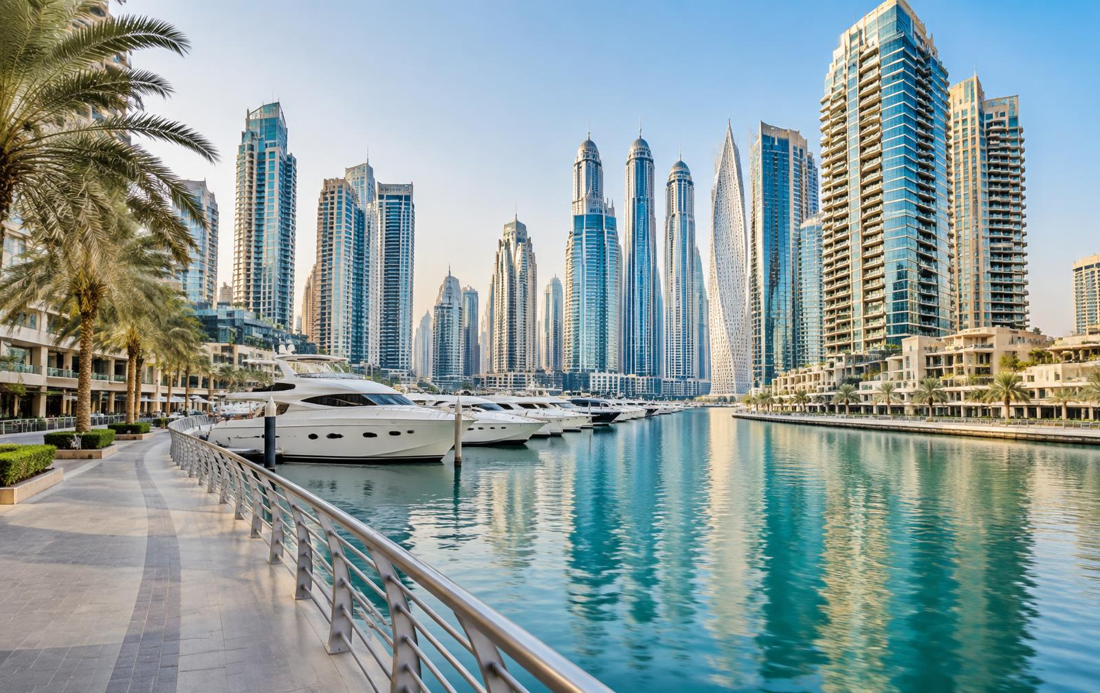 Dubai Marina waterfront